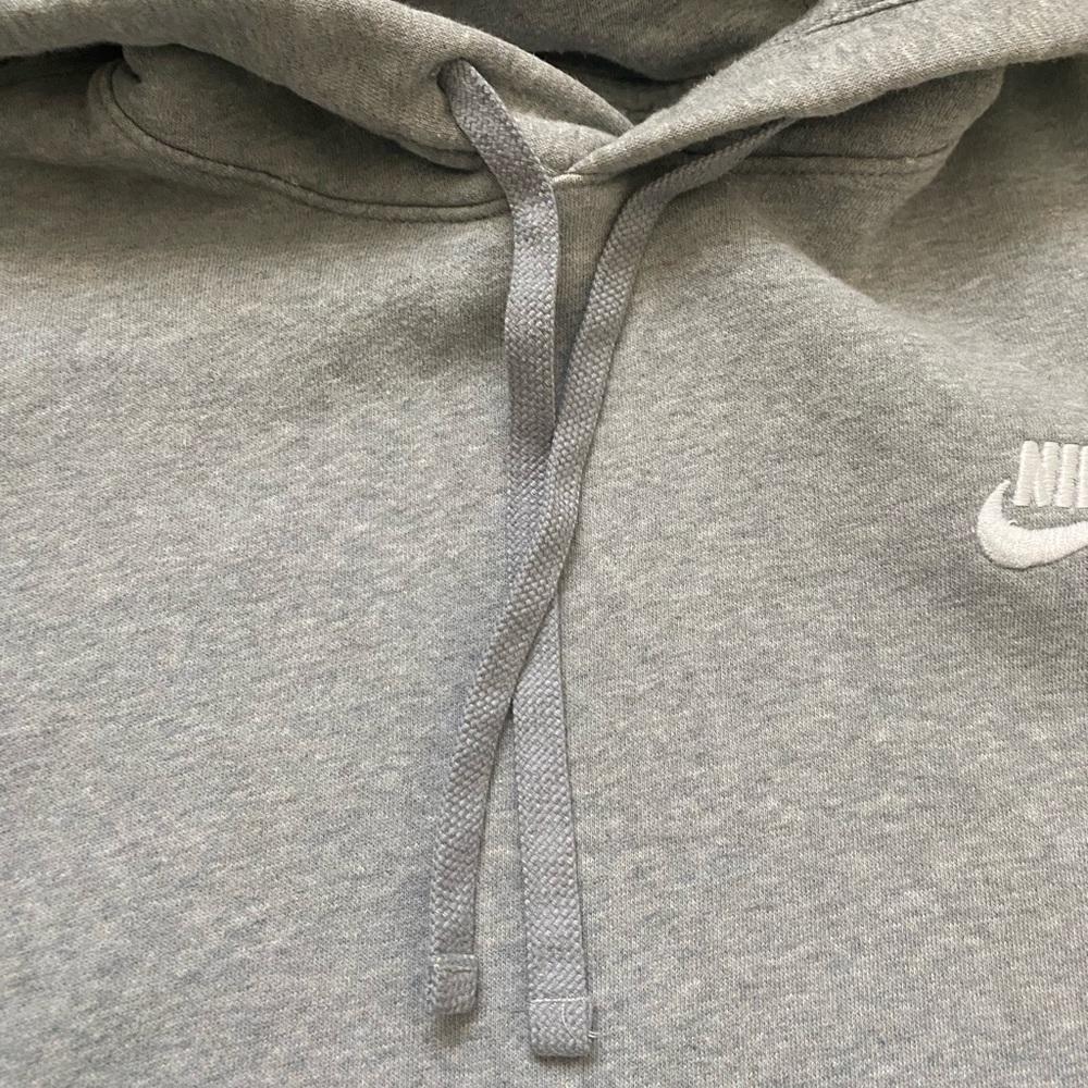 NIKE | Kids Gray Pullover Hoodie Small - Picture 8 of 14